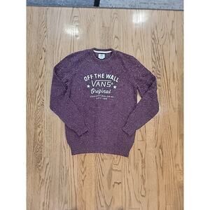 Vans Off The Wall Mens Medium Reedley Sweater Pullover Crewneck Urban Sz Medium